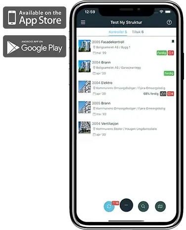 Norik HMS på smarttelefon